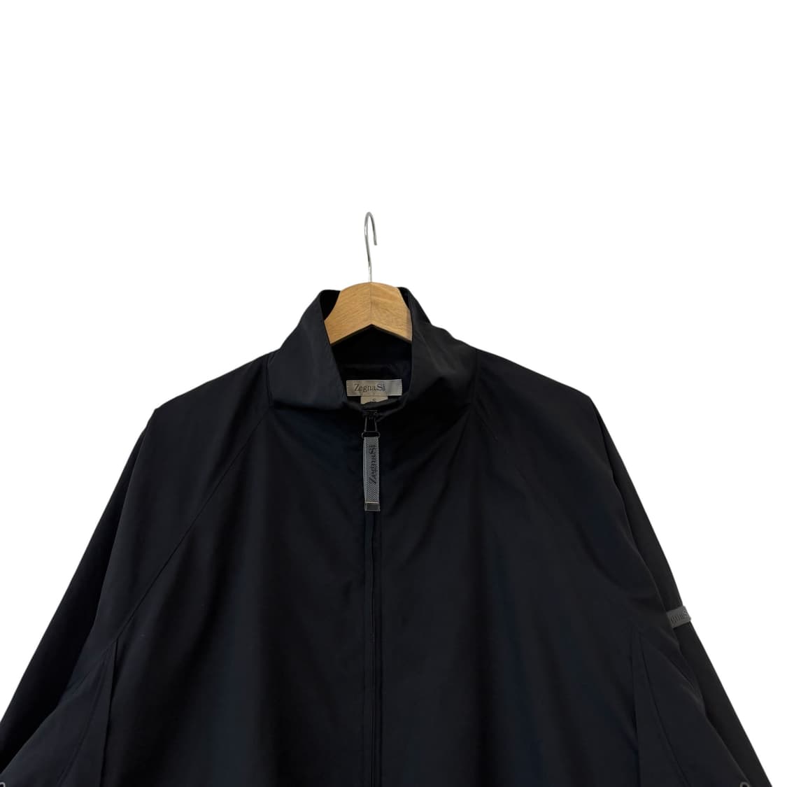 제냐스포츠 투웨이 바람막이 자켓 블랙 상품이미지2