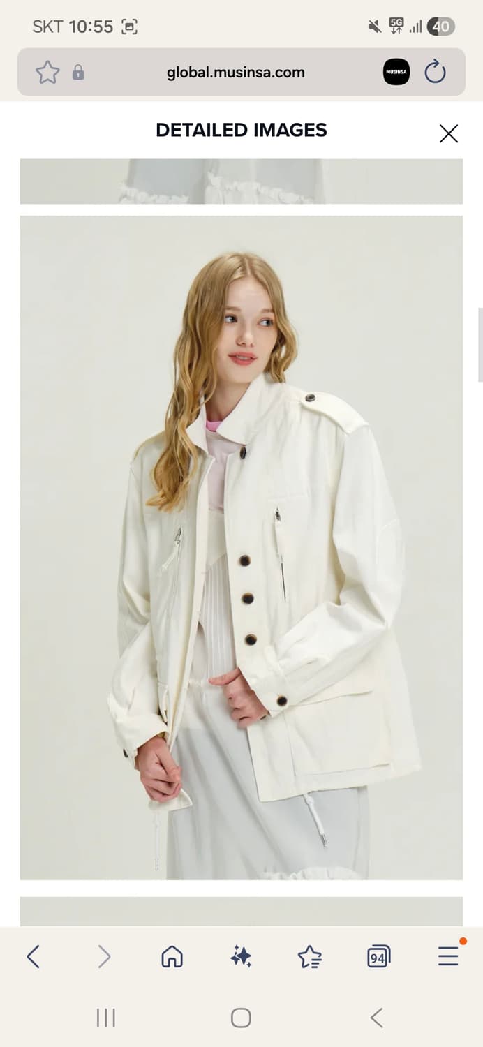 레이버러스 오버핏 헌팅 자켓 상품이미지2