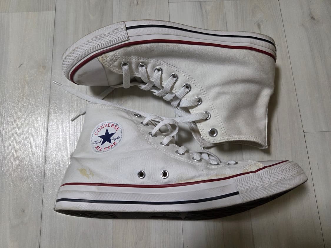 컨버스 척 테일러 올스타 하이 클래식 옵티컬 화이트 275 상품이미지7