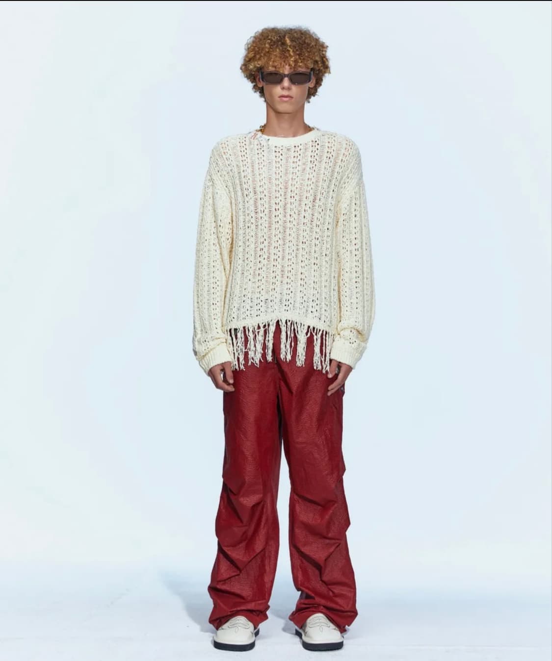 구매) 앤더슨벨 골든 케이블 니트 상품이미지1