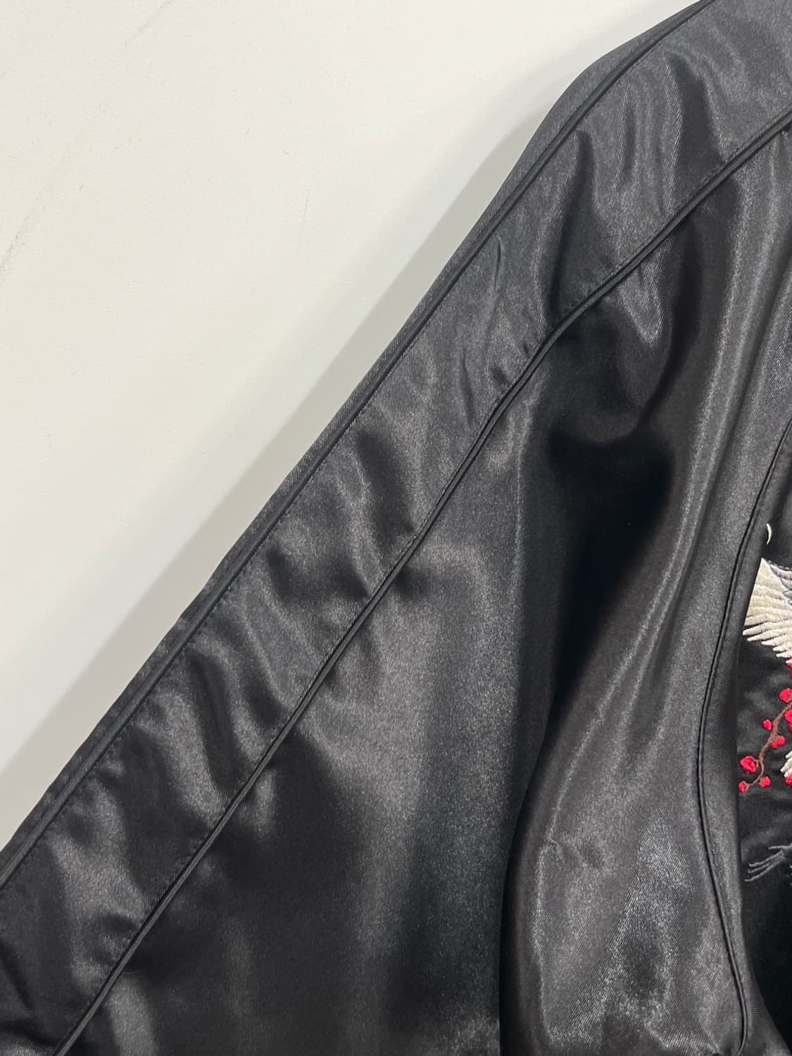 언더에어 학 자수 빈티지 스카쟌 자켓 상품이미지4