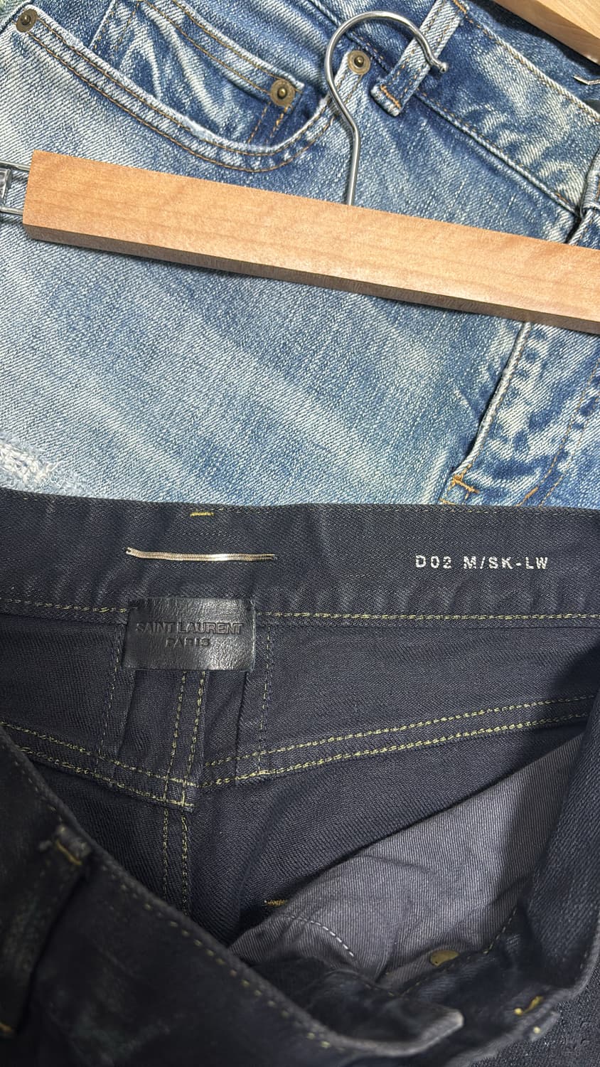 생로랑 14시즌 에디슬리먼 오일워싱 디스진 상품이미지4