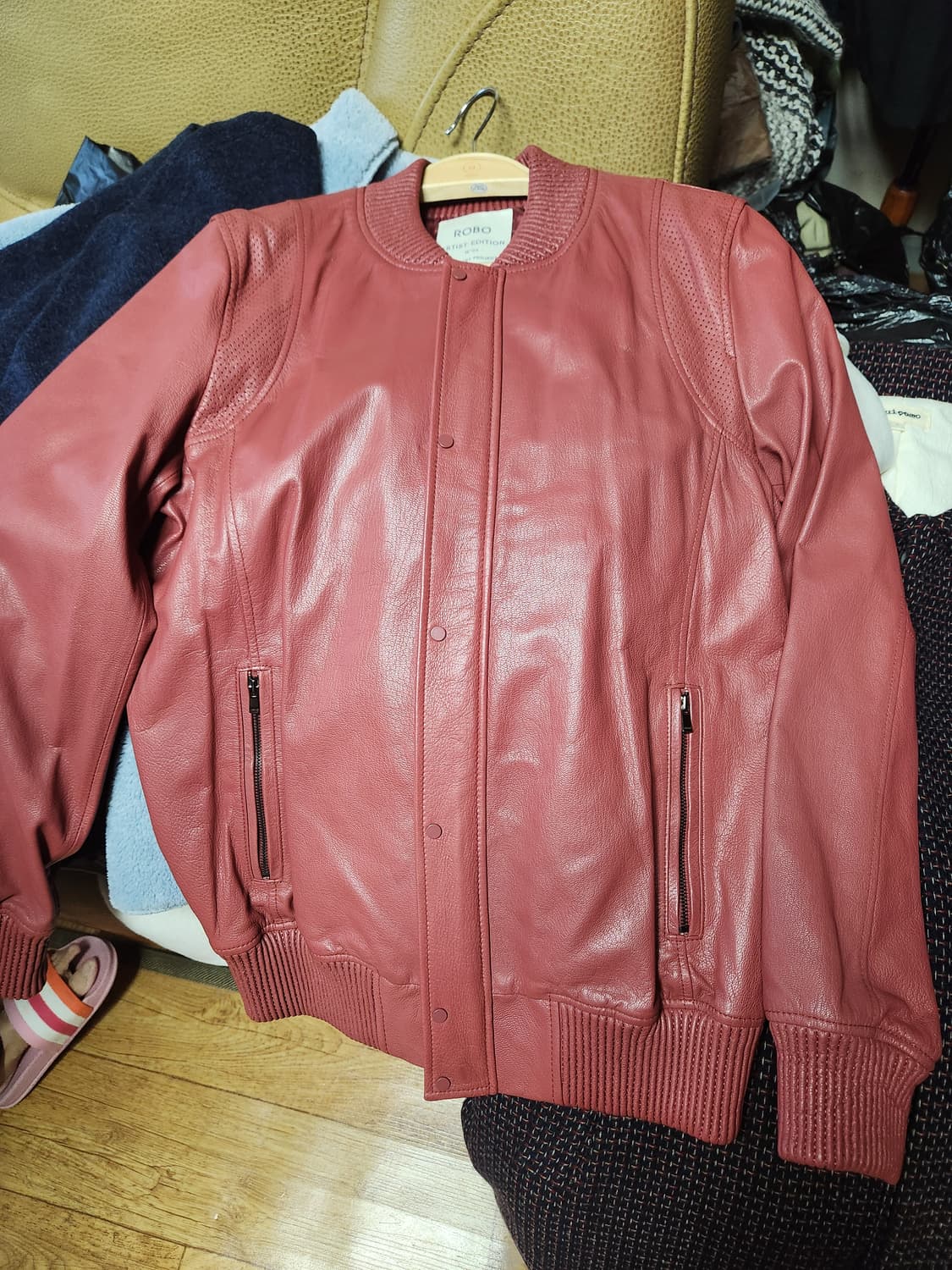 ROBO 로보 염소가죽 자켓 상품이미지2