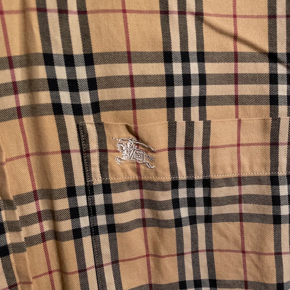 버버리 노바체크 반팔 셔츠(국내매장판) 상품이미지5