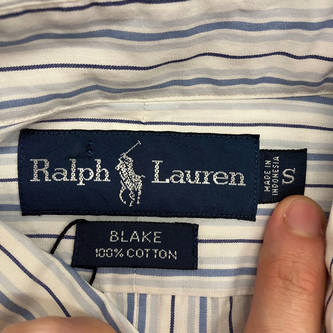 N335 폴로 스트라이프 반팔 셔츠 상품이미지3