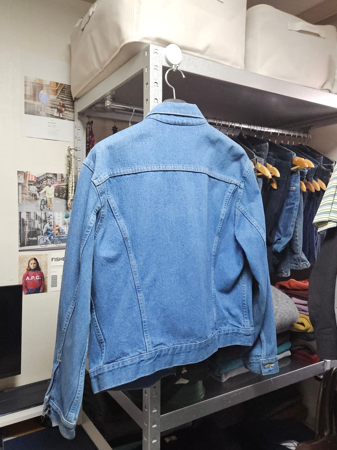 80's Big Mac 데님 트러커 자켓 (L) 상품이미지6