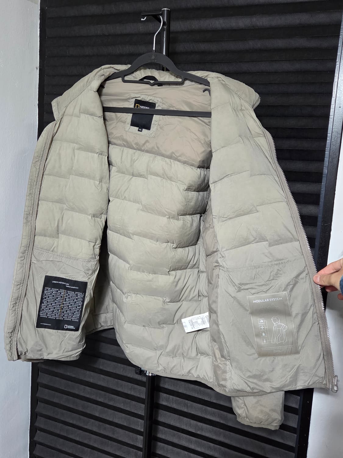 [내셔널지오그래픽] 구스다운 경량패딩 판매합니다. 상품이미지5