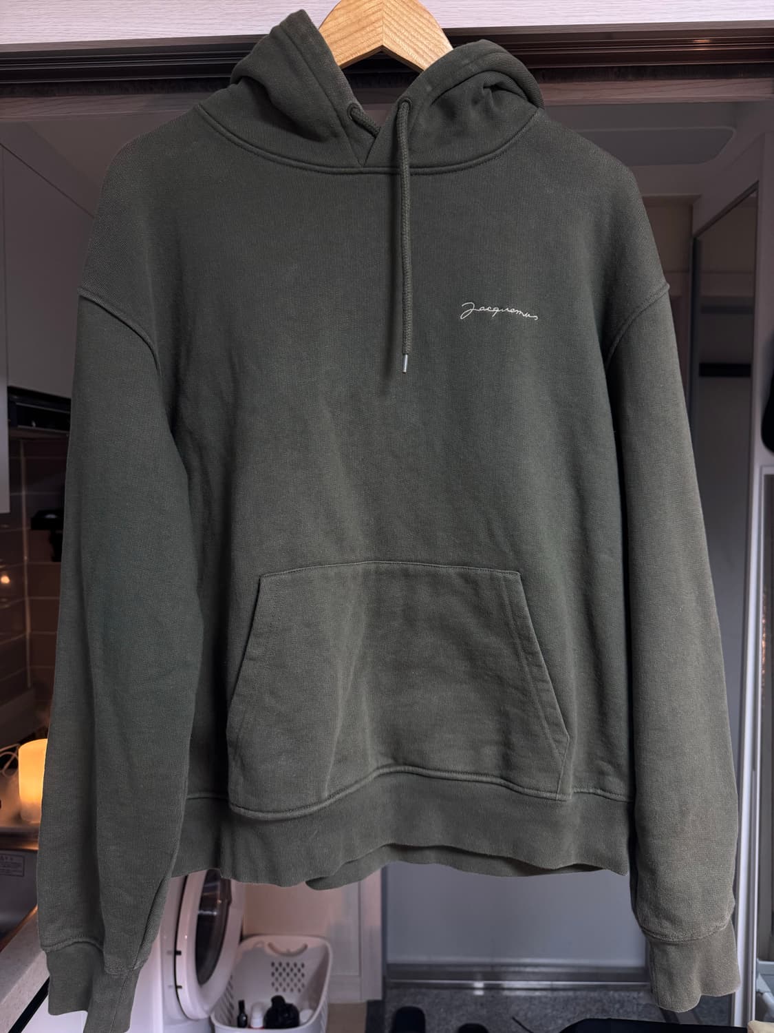 자크뮈스 올리브색 후드티 L 상품이미지2