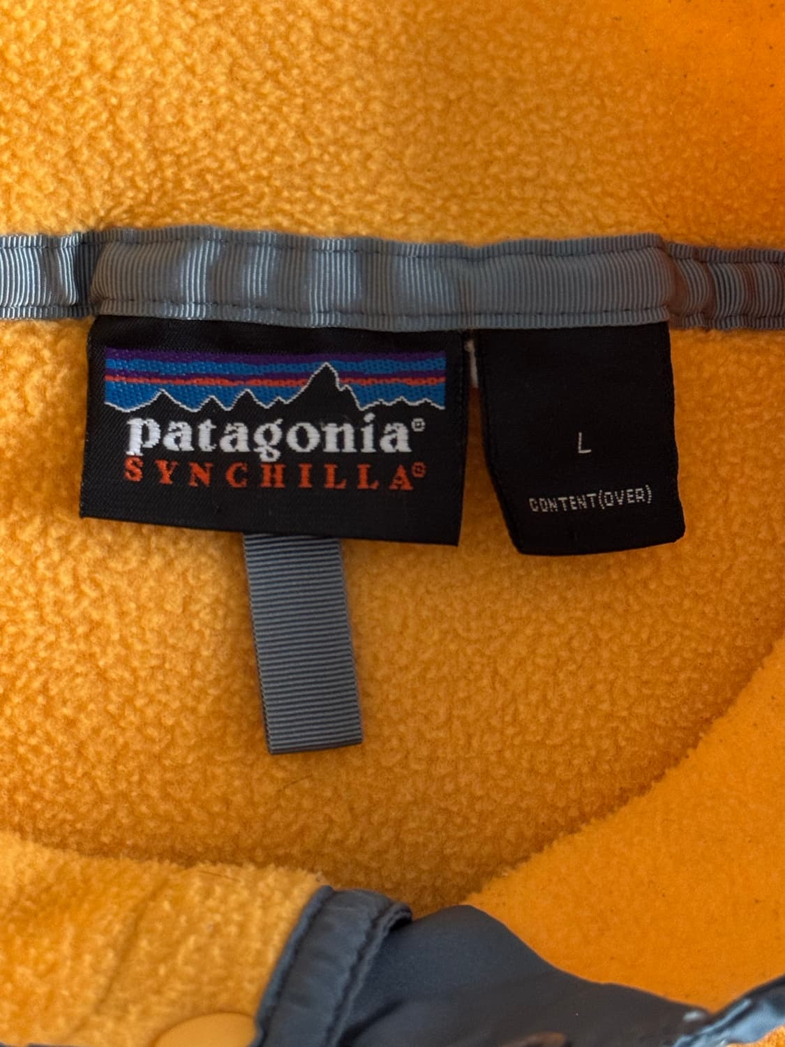 [L] 파타고니아 신칠라 빈티지 라이트 옐로우 상품이미지5