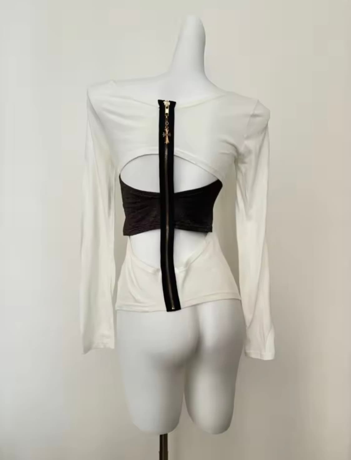 y2k고스펑크 해골 롱슬리브 상품이미지4