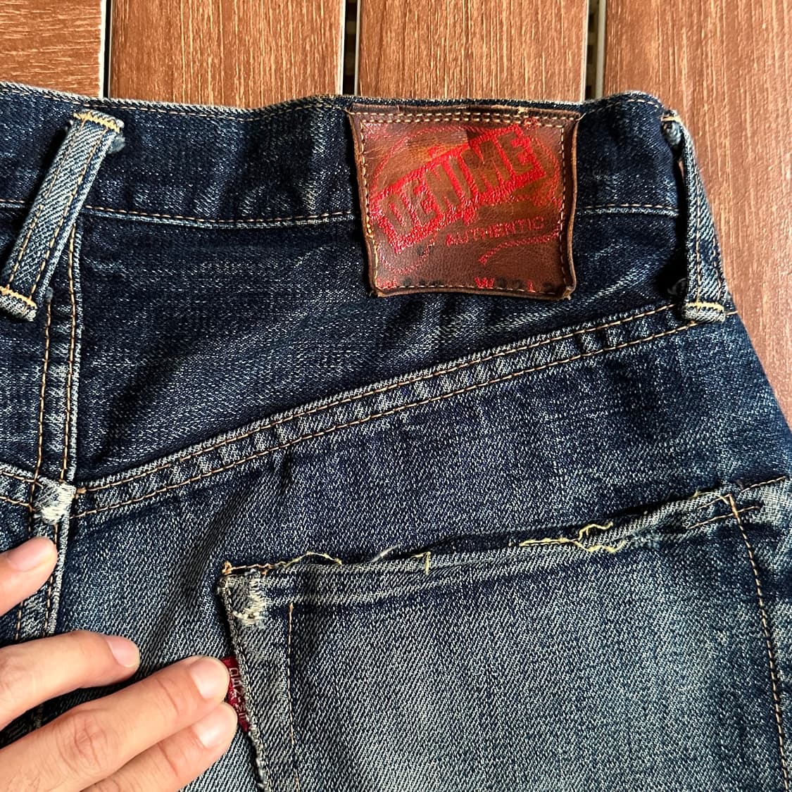 Denime selvedge denim pants 상품이미지7