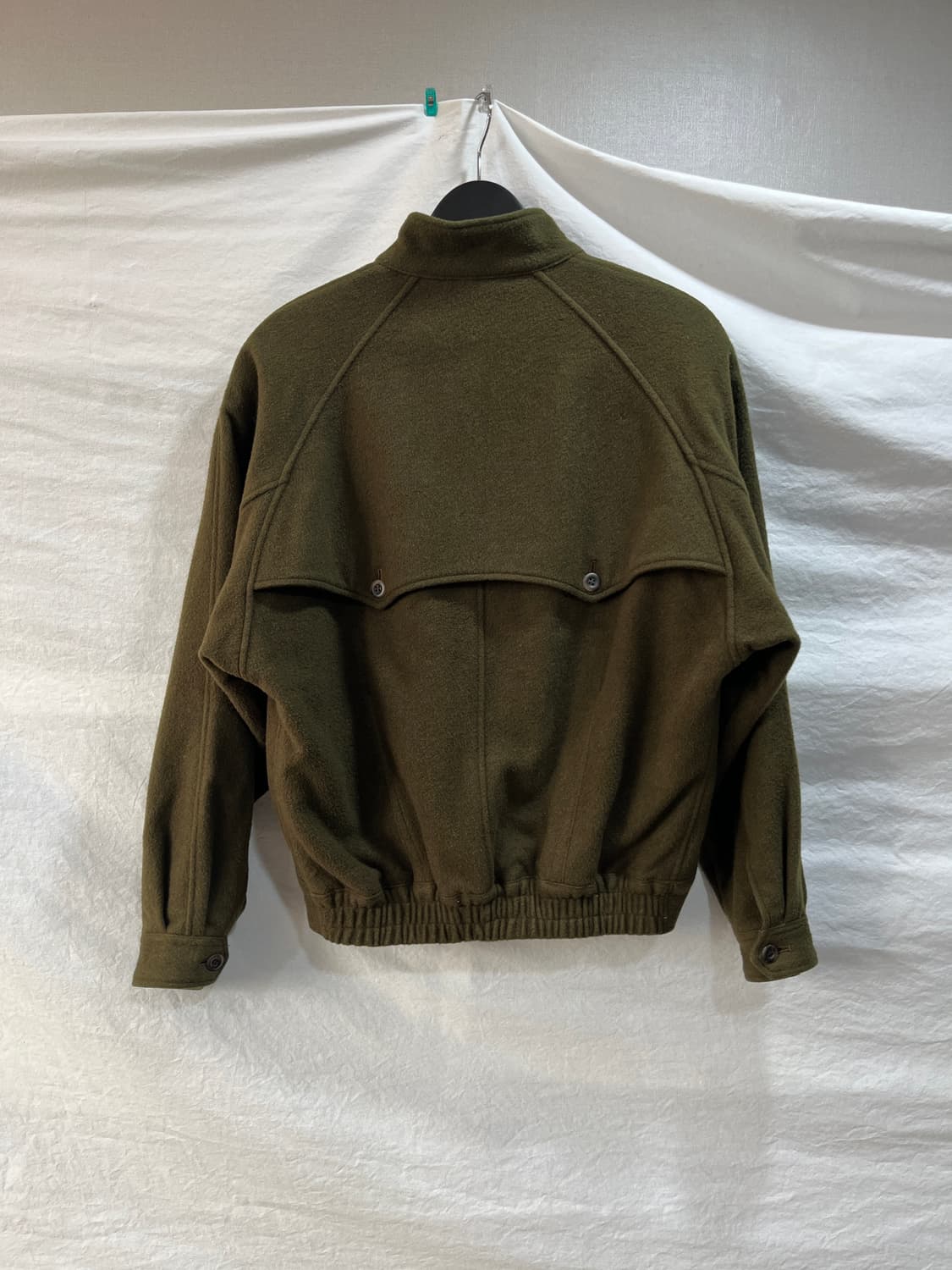 빈티지 울 자켓 카키 상품이미지2