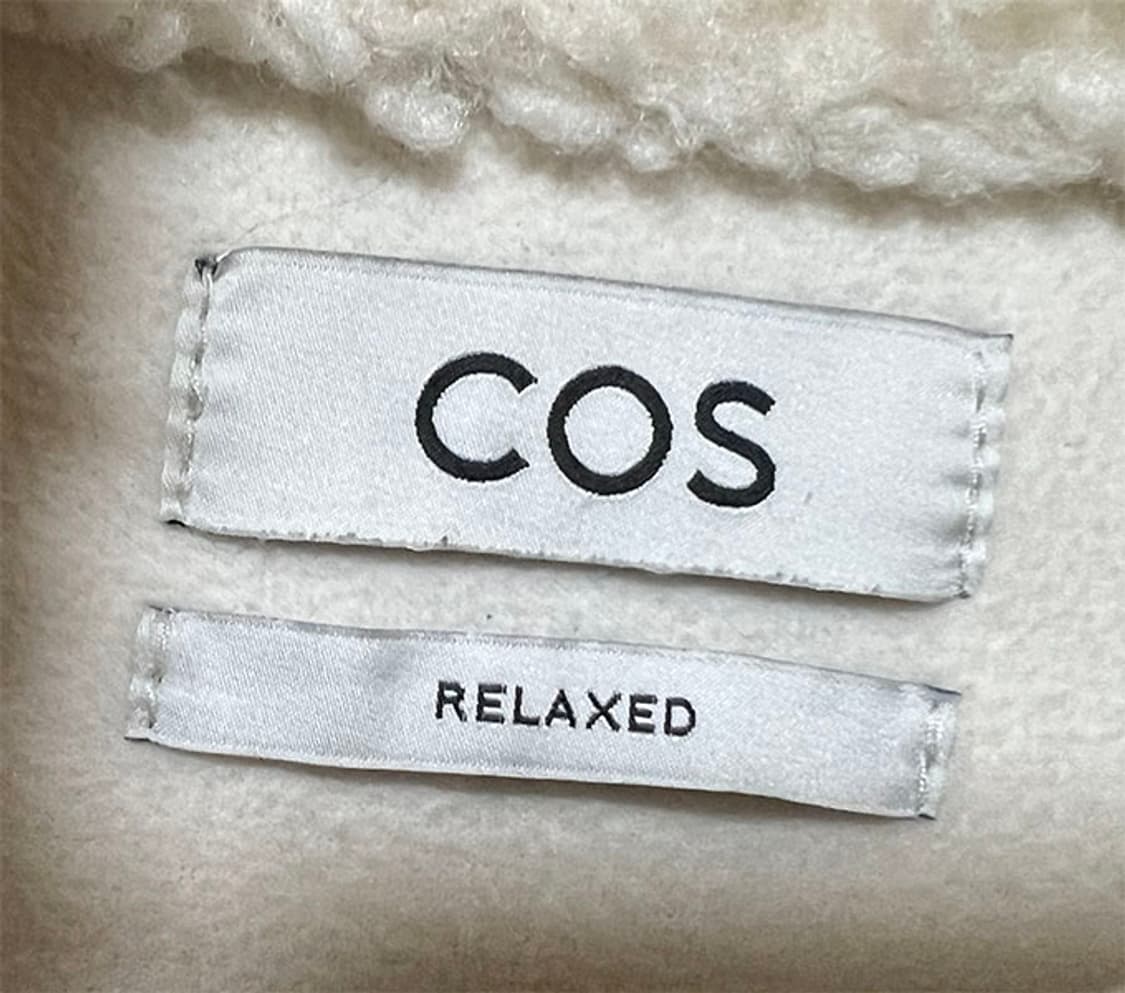 COS 코스 남자 뽀글이점퍼 오버핏 양털자텟 XL 105 상품이미지3