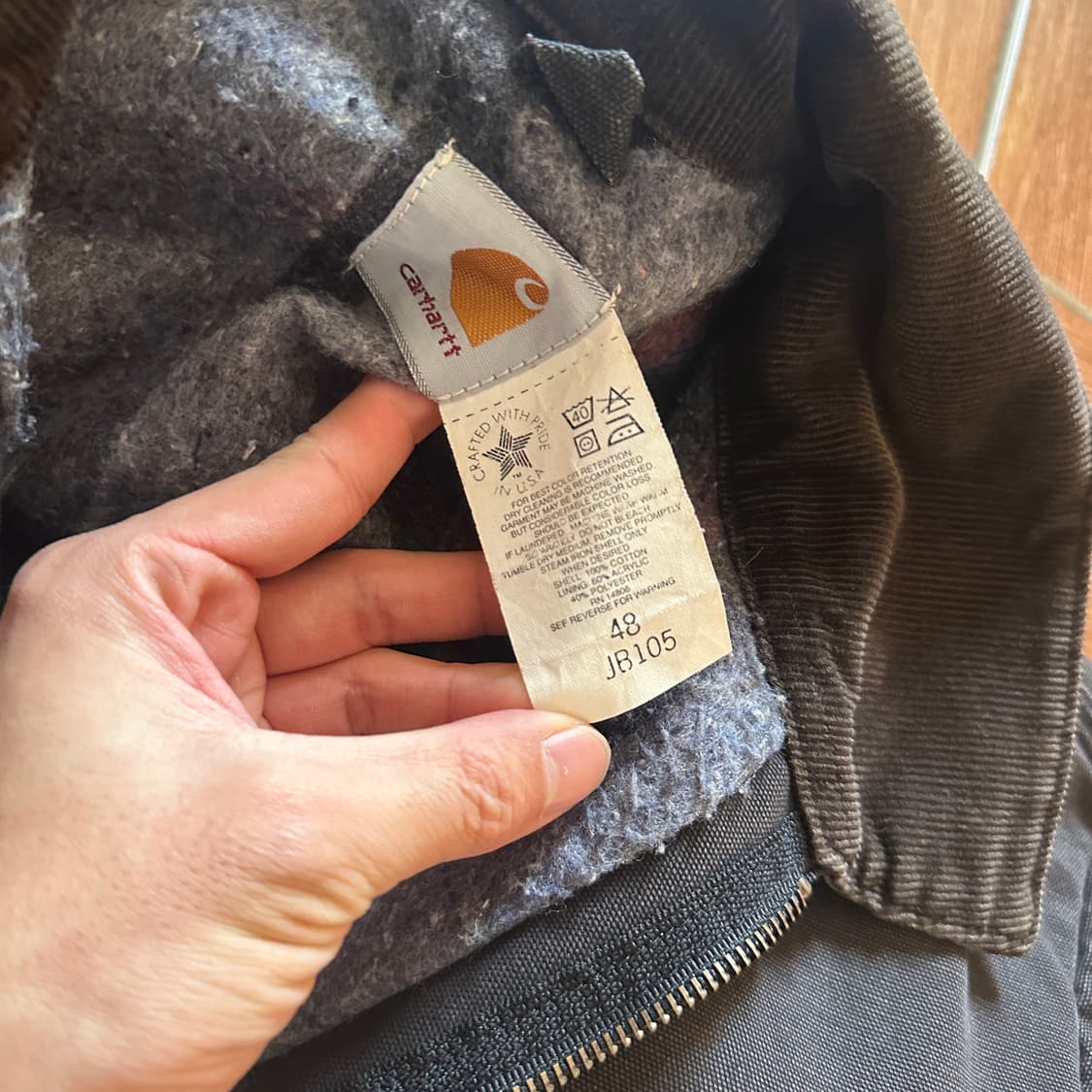 90’s Carhartt jb105 detroit jacket 상품이미지7