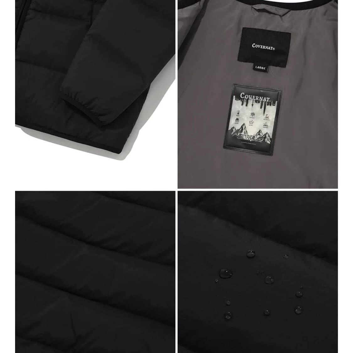 23FW 커버낫 RDS 커버라이트 카라리스 다운 상품이미지4