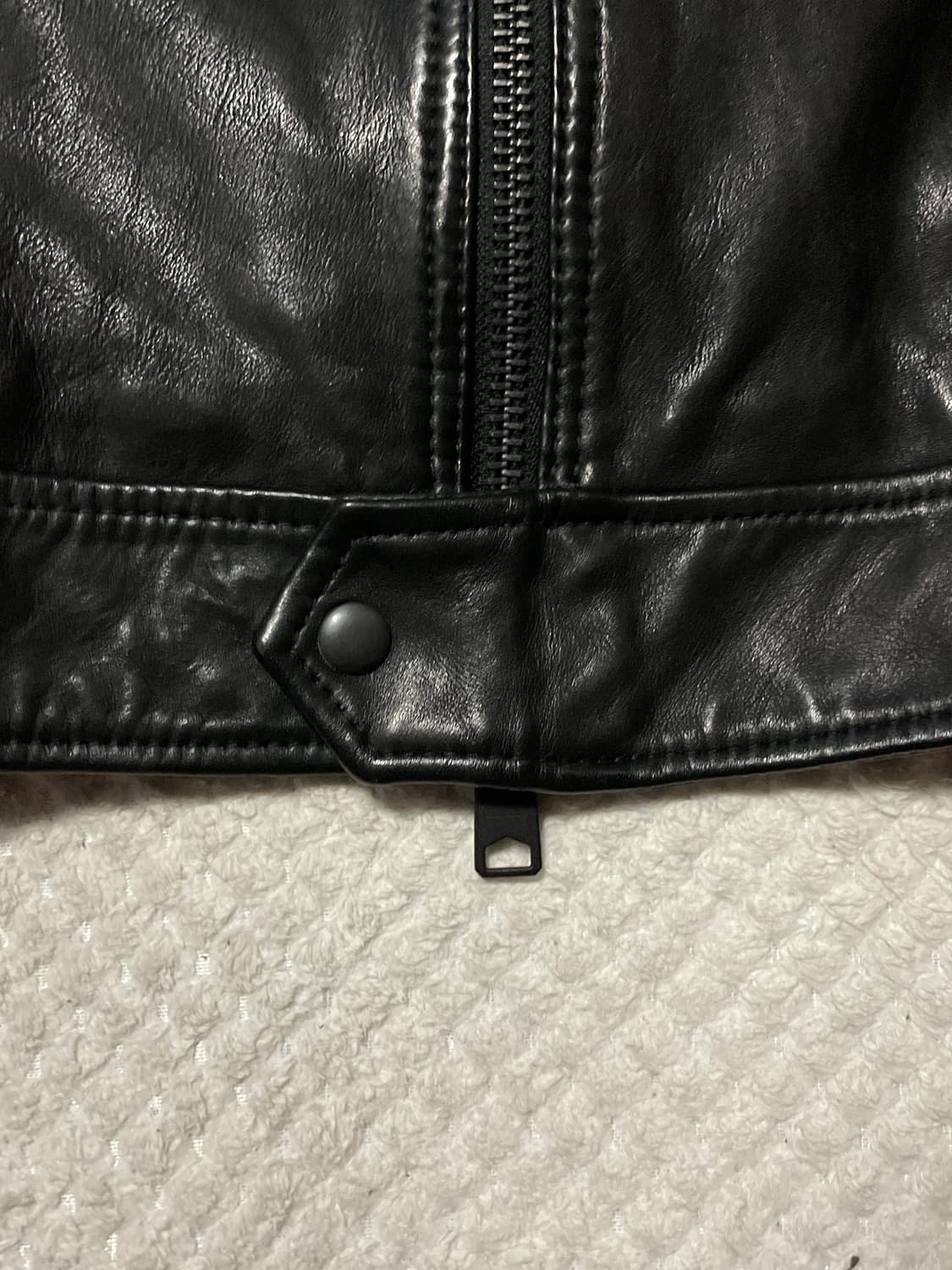 ALL SAINTS 올 세인츠 웨스턴 2WAY 양가죽 리벨리 포켓 레더 상품이미지7