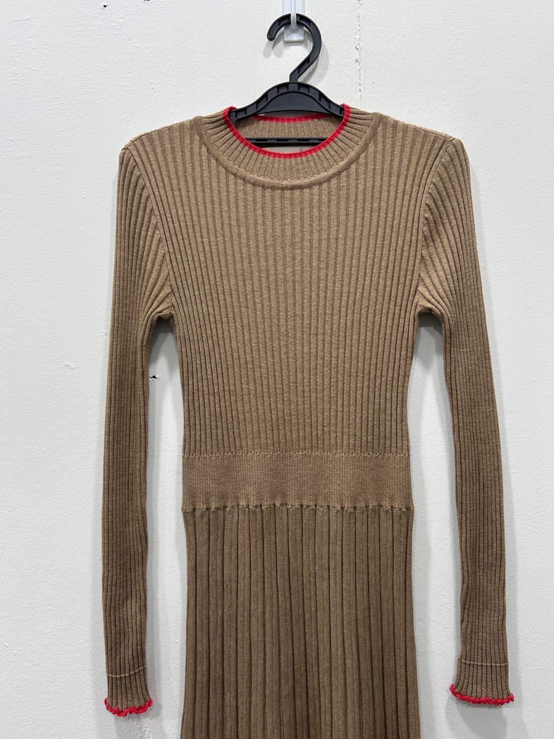 지컷 Gcut 울 니트 롱 원피스 상품이미지2