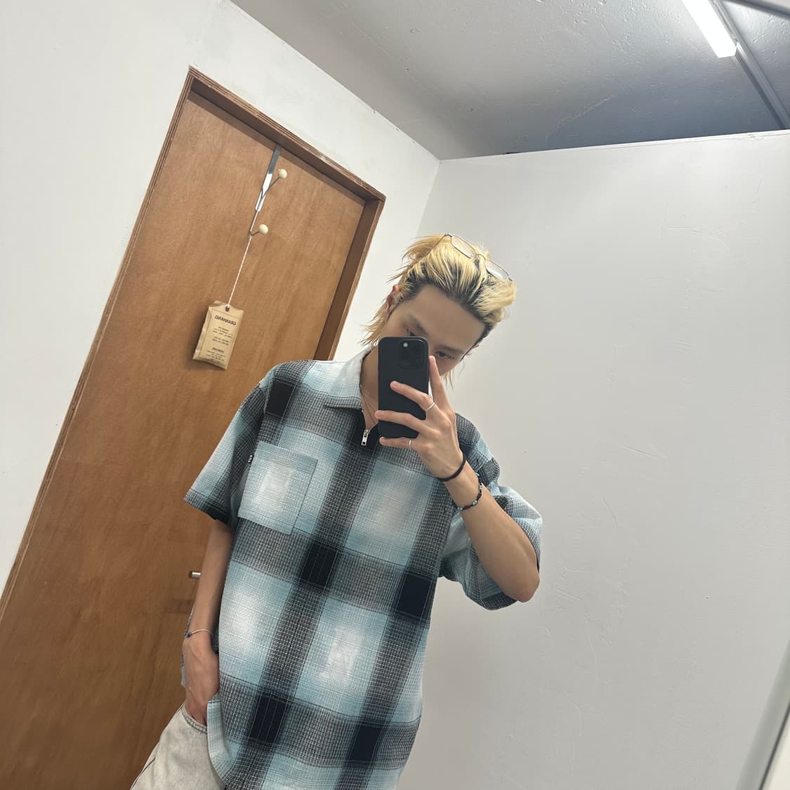 허프 HUF Classic H omebre Plaid Shirt 상품이미지10
