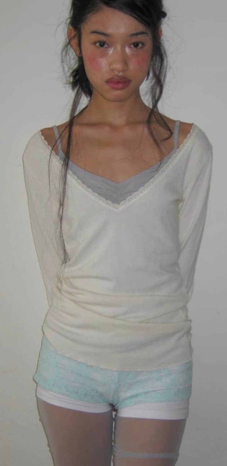 샵 페어리 탑+ 슬리브리스 세트 상품이미지1