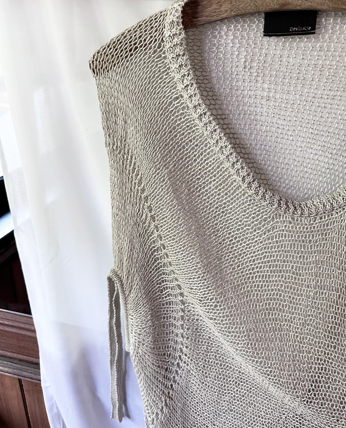 JPV linen long knit top 상품이미지6