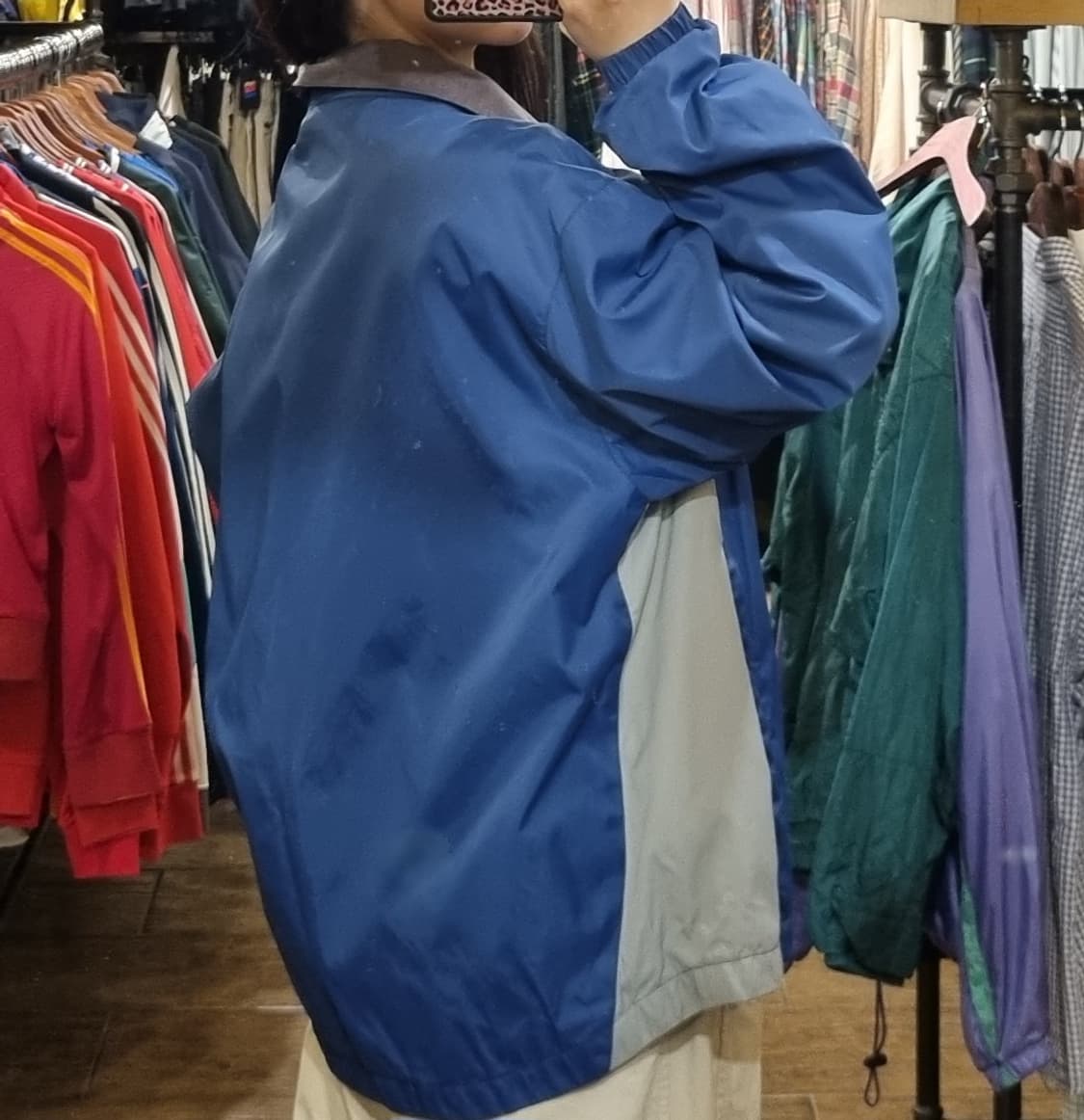 [Hi] NFL 바람막이 블루 상품이미지6