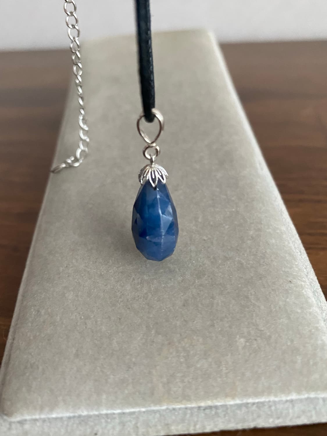 블루 원석 실버 펜던트 목걸이 상품이미지7