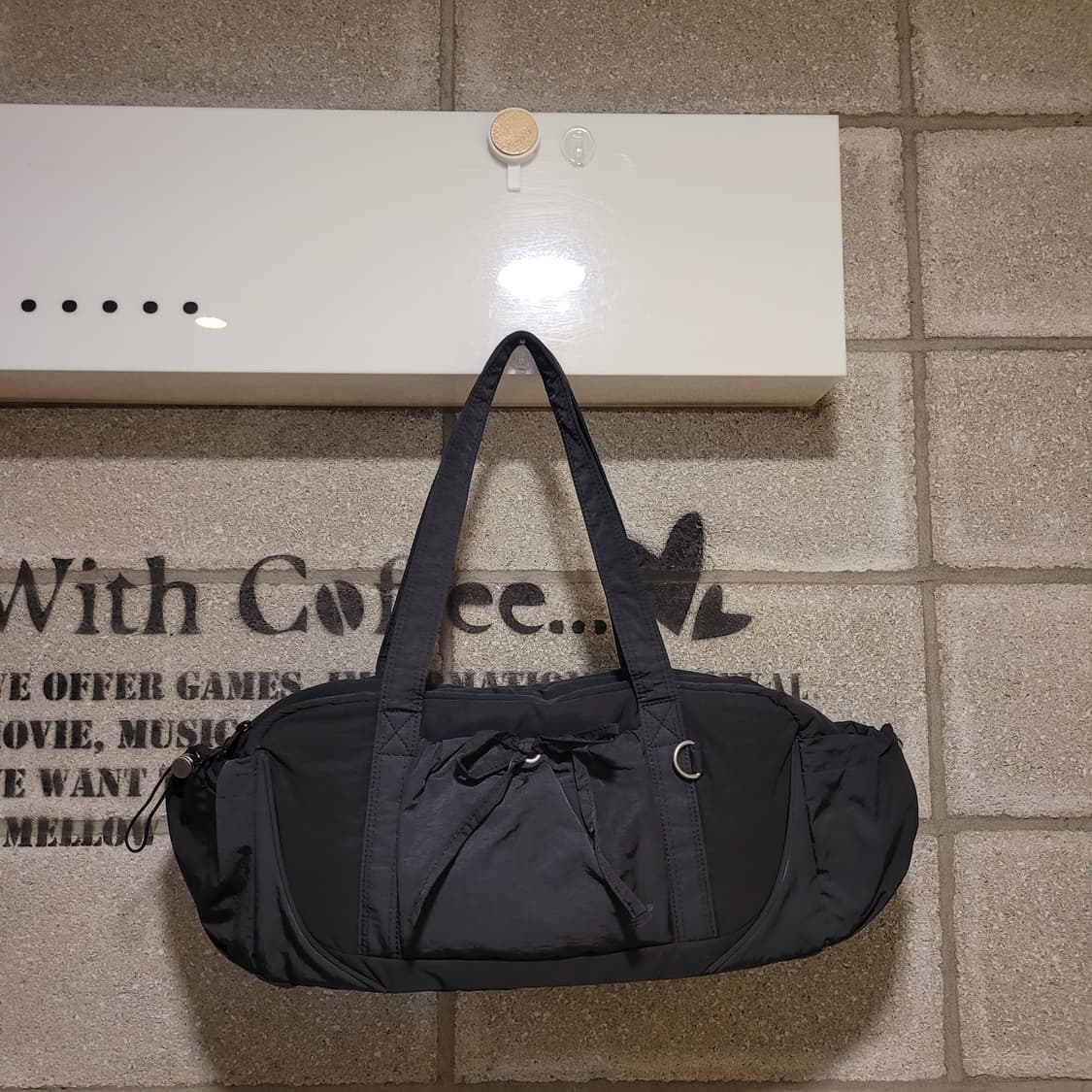 뉴발란스 글로시 리본 더블백 상품이미지1