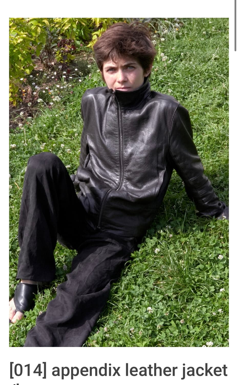 머듈 레더 014 가죽자켓 브라운 3사이즈 상품이미지1