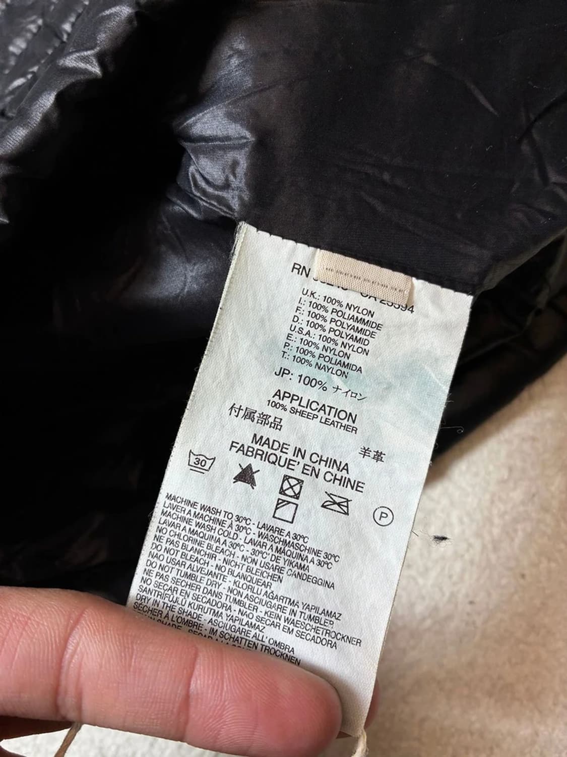 디젤 00's 라이트 경량 퀼팅 자켓 PN7621 상품이미지8