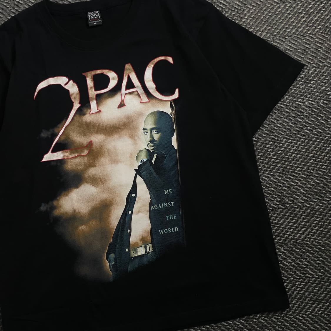 빈티지 투팍 힙합 프린팅 티셔츠o 4167 상품이미지2