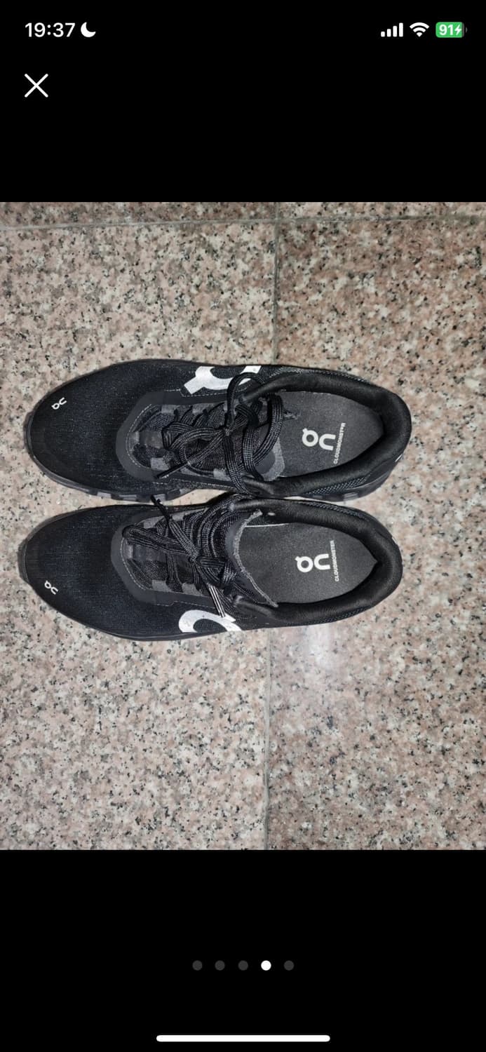 On Running 온 러닝 클라우드 몬스터 올블랙 운동화 270 상품이미지1