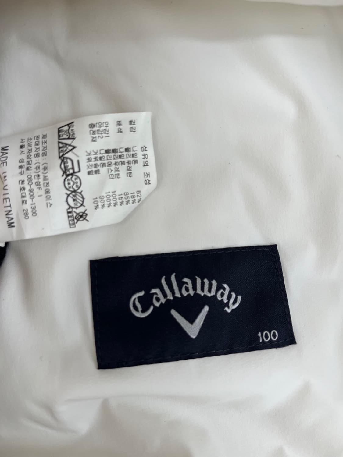 캘러웨이 경량 구스다운 패딩/#99 상품이미지7