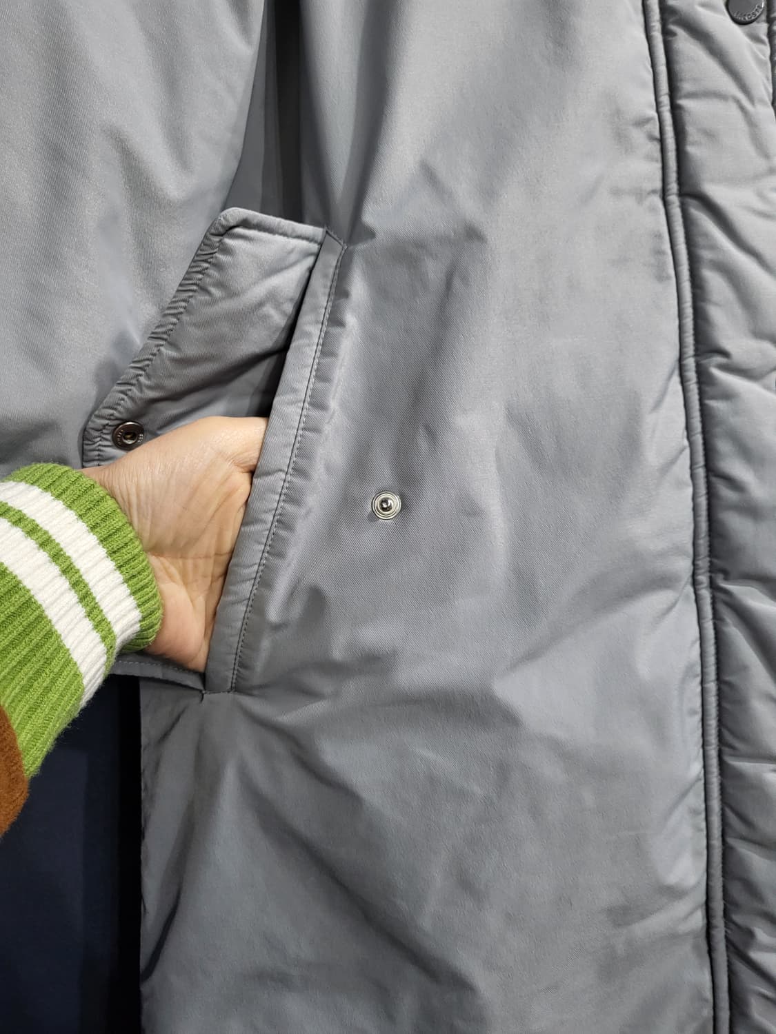 라코스테 퍼 구스다운 롱패딩 상품이미지4