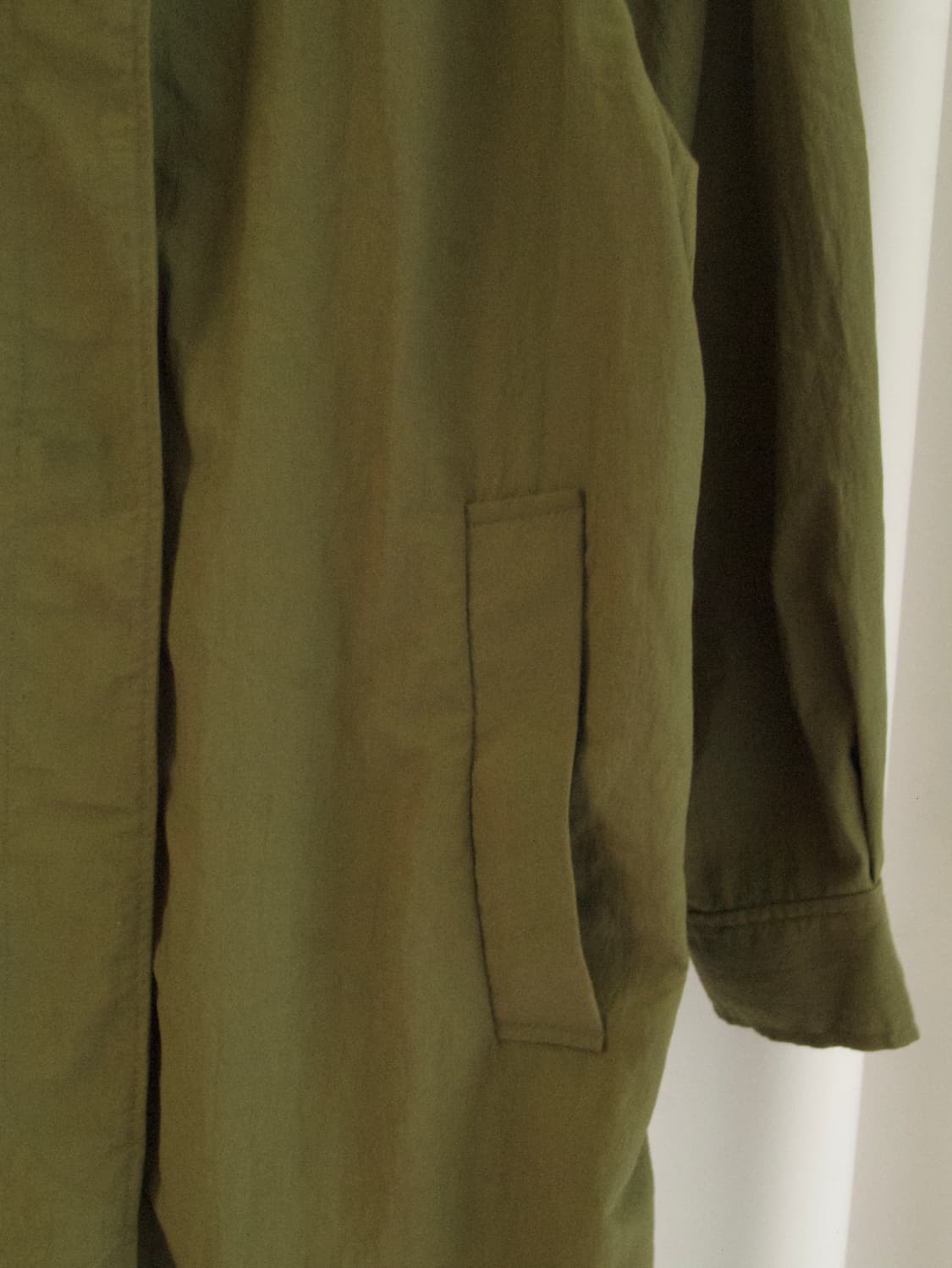 [GU] khaki light coat 상품이미지2