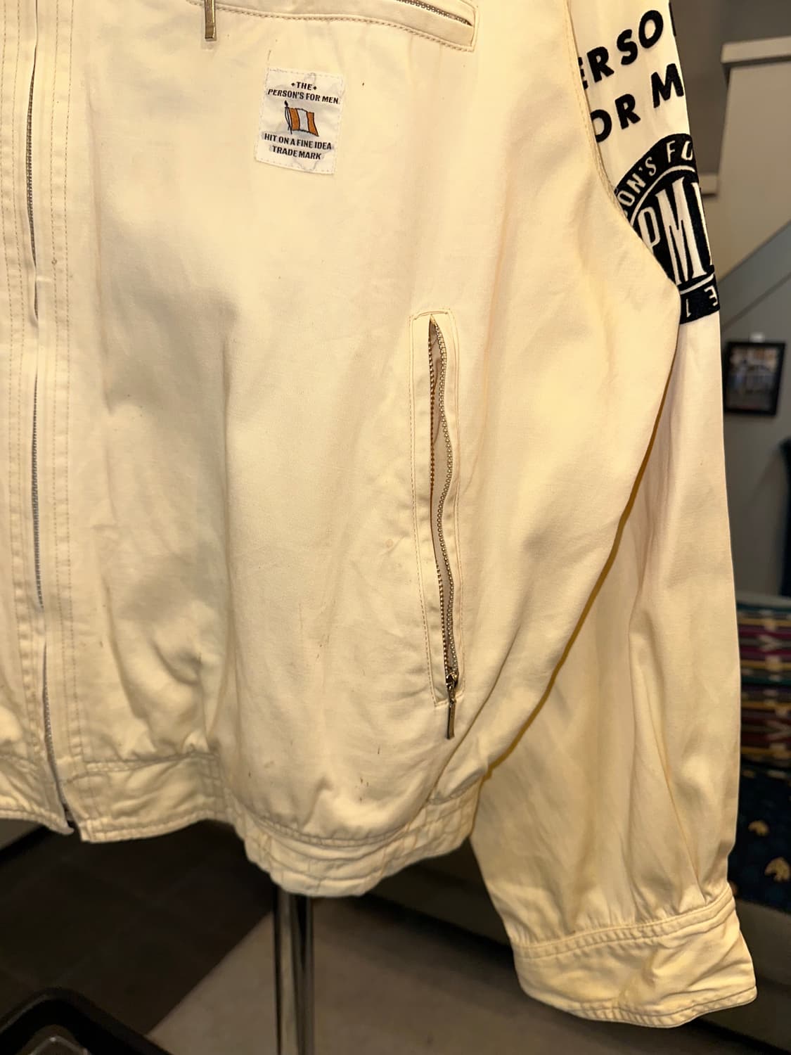 90’s Men’s for men embroider jacket 상품이미지9