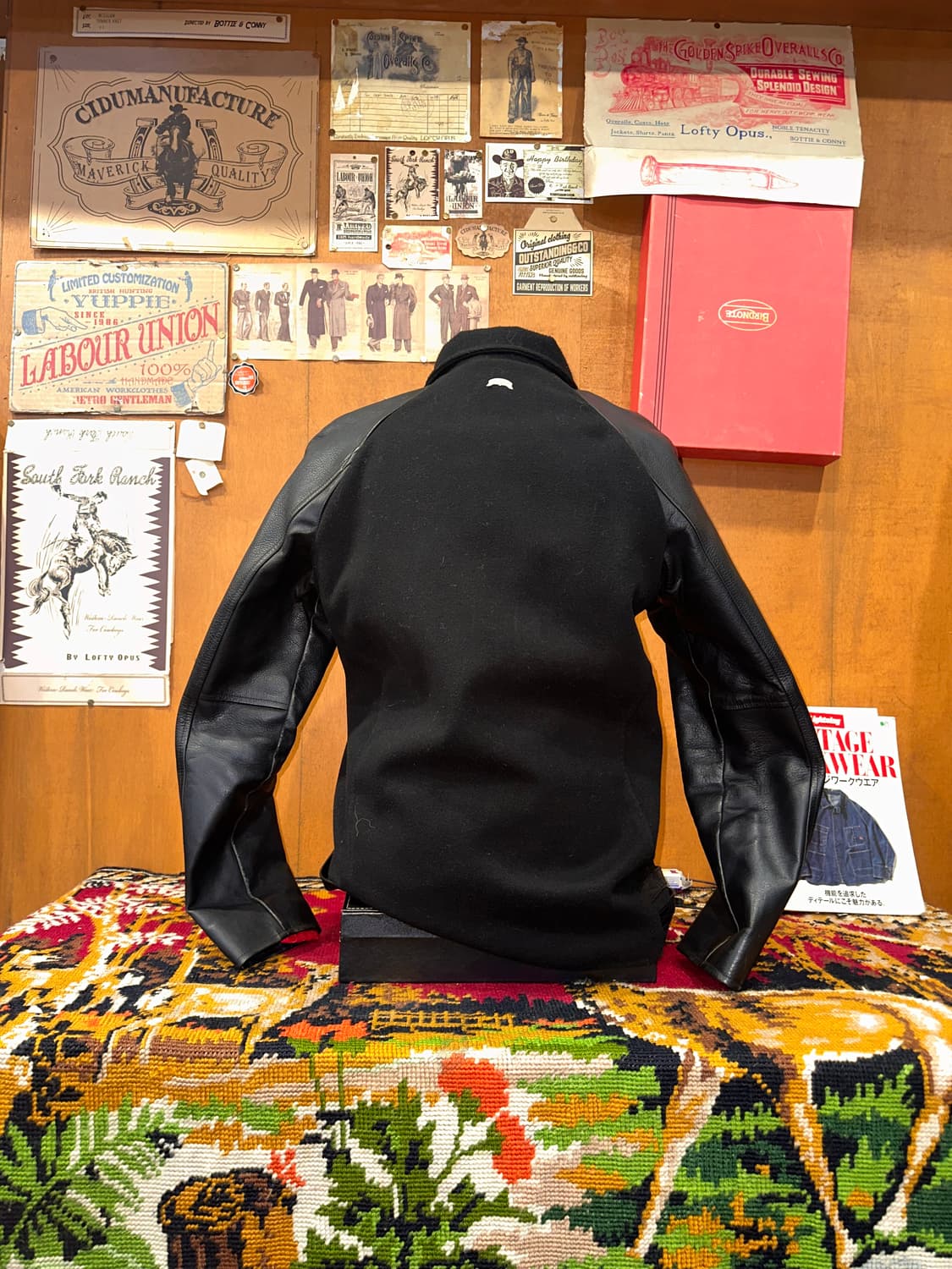 ( L ) 가죽자켓 워크웨어 아메카지 레더자켓 빈티지자켓 스포츠자켓 상품이미지5