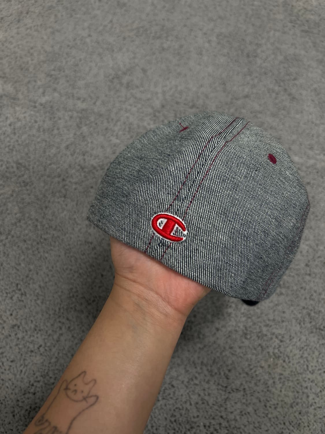 (S-M) 챔피온 빈티지 데님 볼캡 상품이미지2