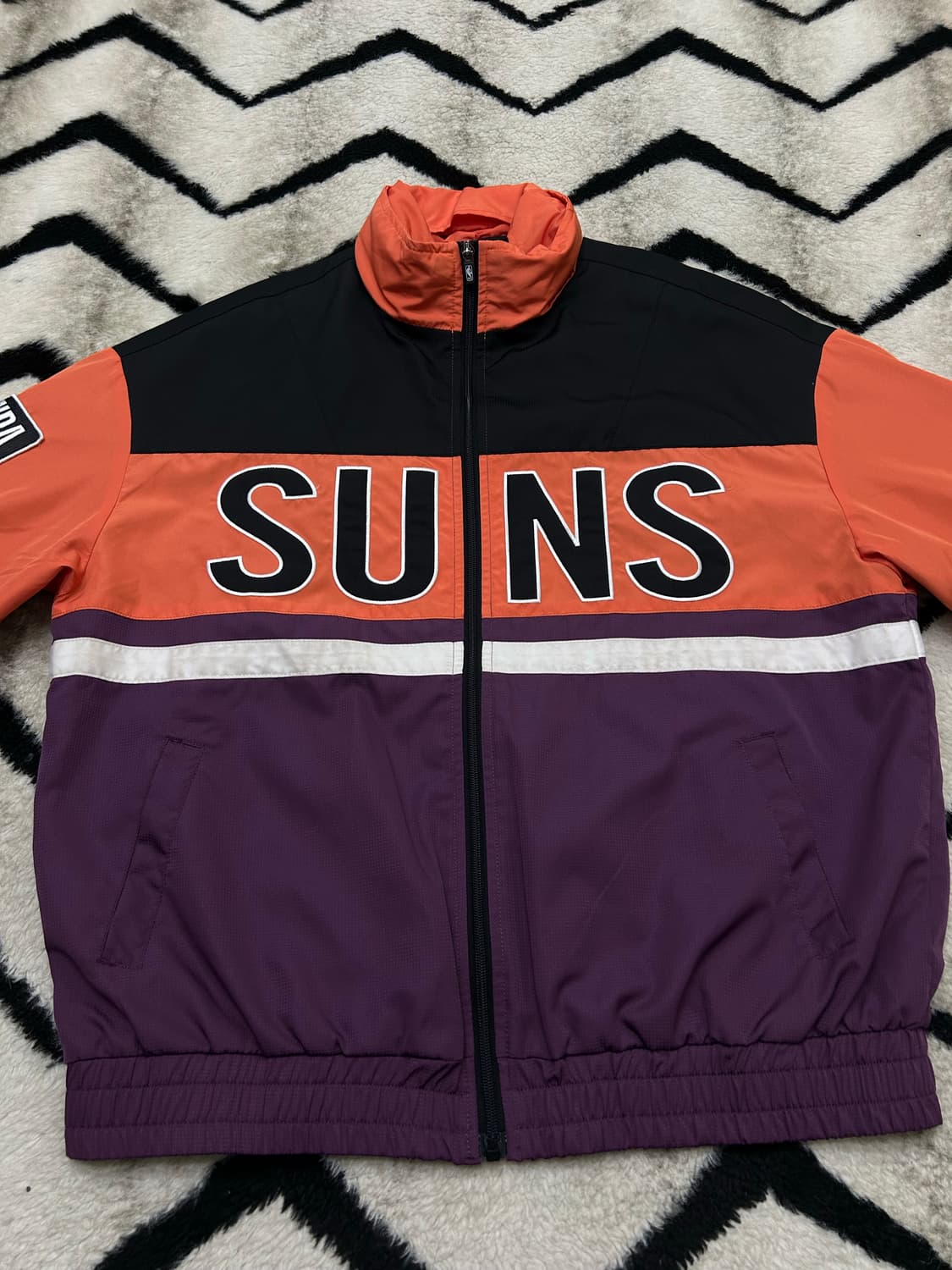 [S]NBA 피닉스 선즈 올드스쿨 바람막이 상품이미지3