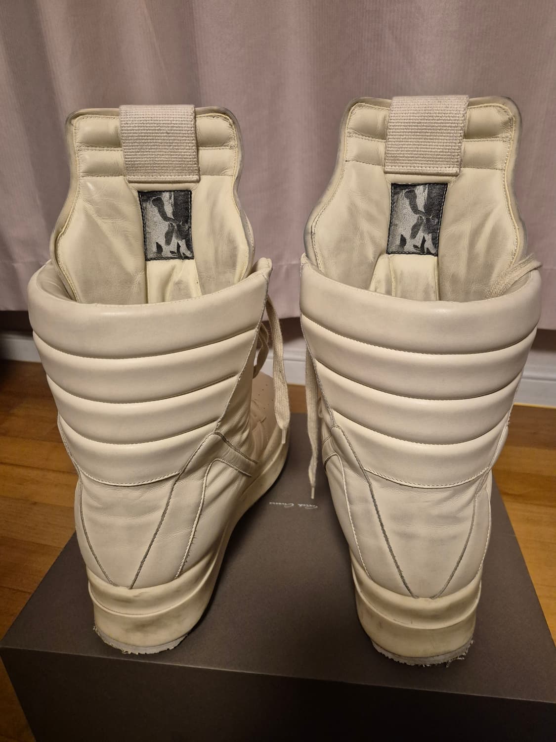 [47] Rick Owens Megageobasket Milk 상품이미지3