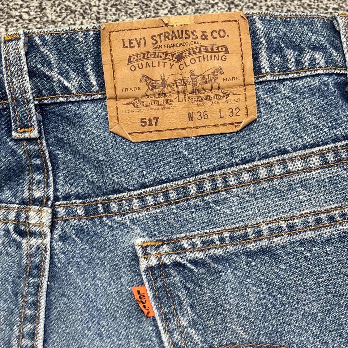 90s 빈티지 리바이스 517 허리45cm 상품이미지6