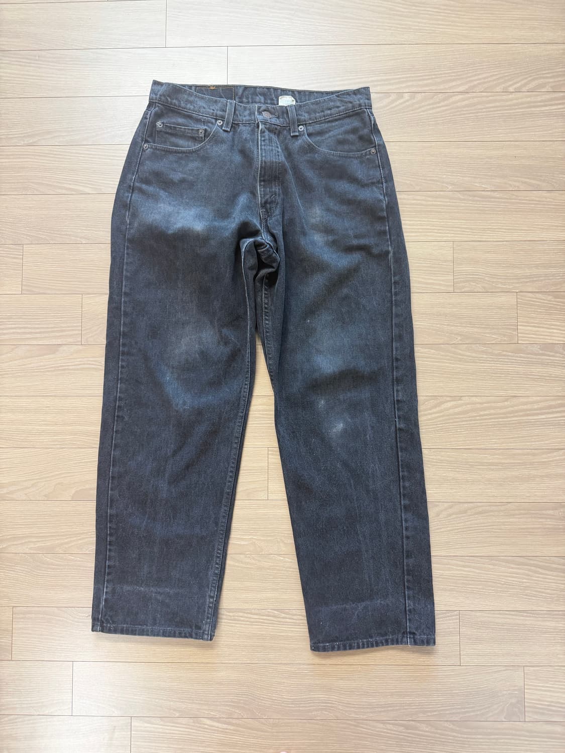 90s 리바이스 565 딥그레이 (33x30) usa made 상품이미지1