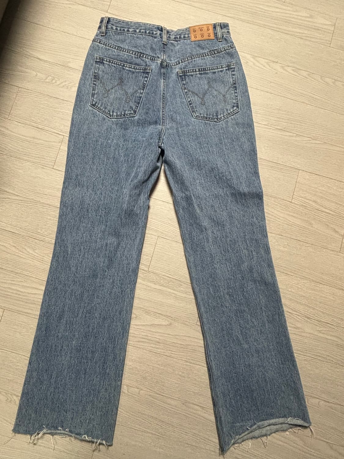 Small stupid tunes  Stud bootcut denim  상품이미지7