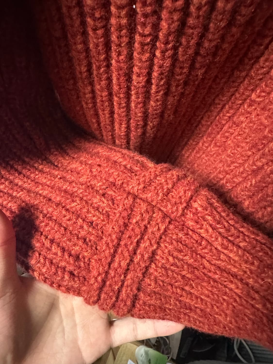 마시모 오스티 마스트럼 아카이브 견장 헤비 울니트 상품이미지6