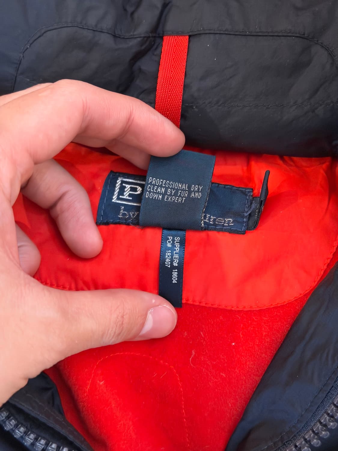 폴로 랄프로렌 빅포니 치프키프 USA 성조기 패딩 네이비 상품이미지8