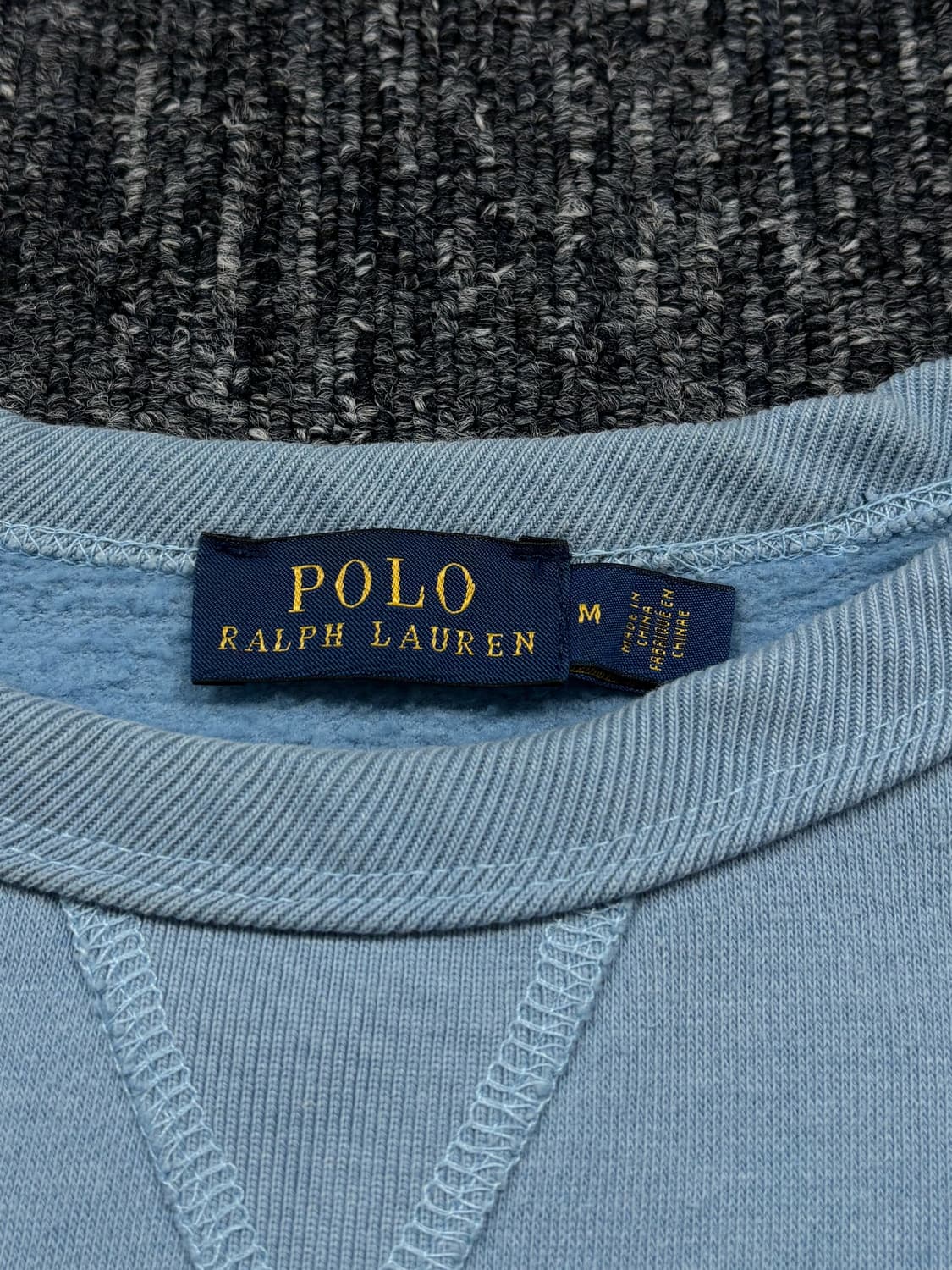 폴로 스카이블루 맨투맨 상품이미지5