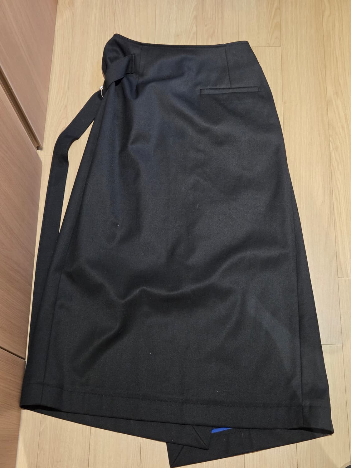 파사드패턴 개버딘 스커트 상품이미지4