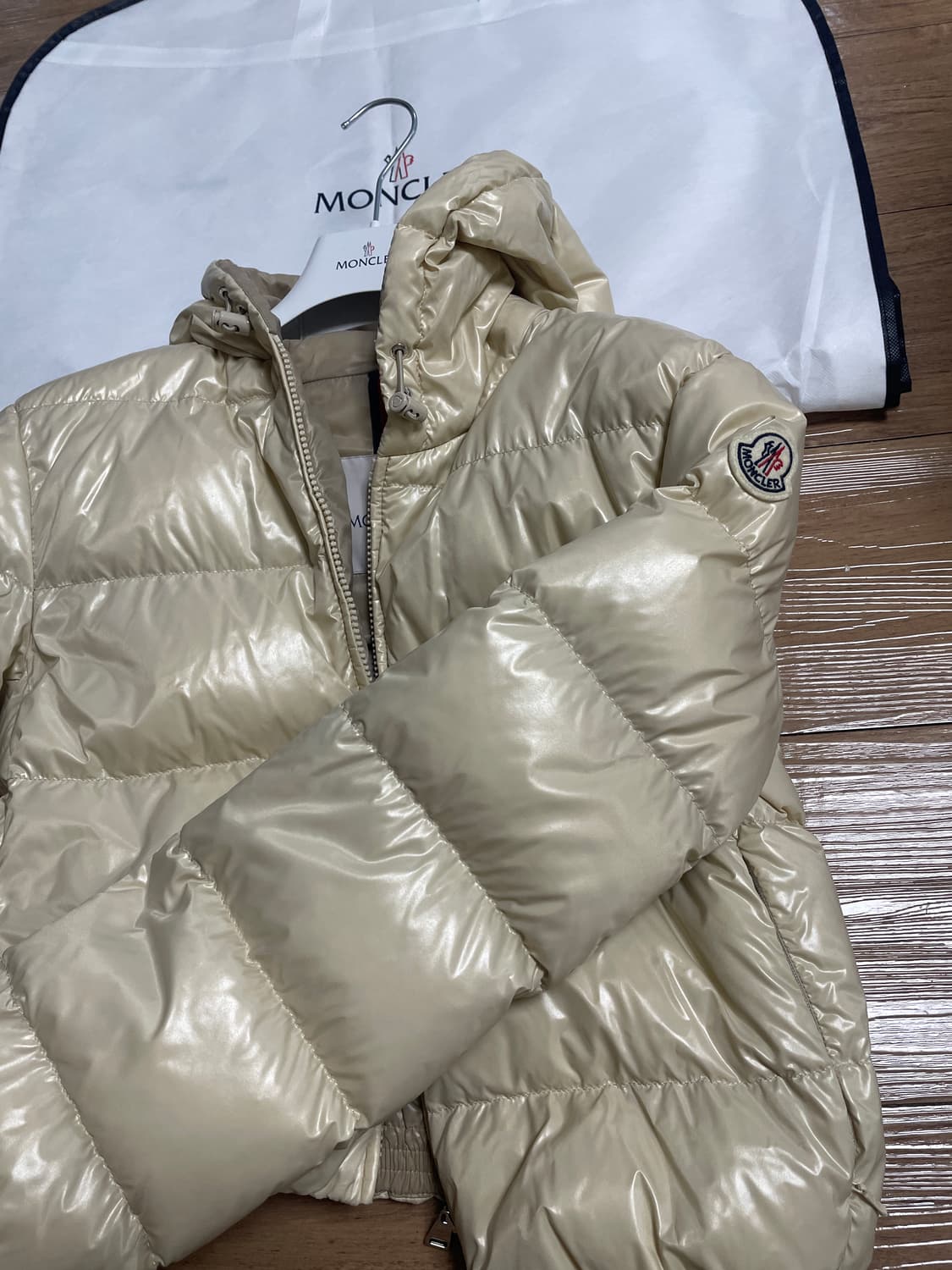 몽클레어 바야드 패딩 아이보리 0사이즈 상품이미지2