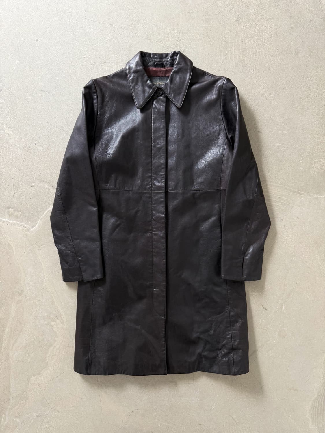 Banana Republic Women's Leather Coat 상품이미지4