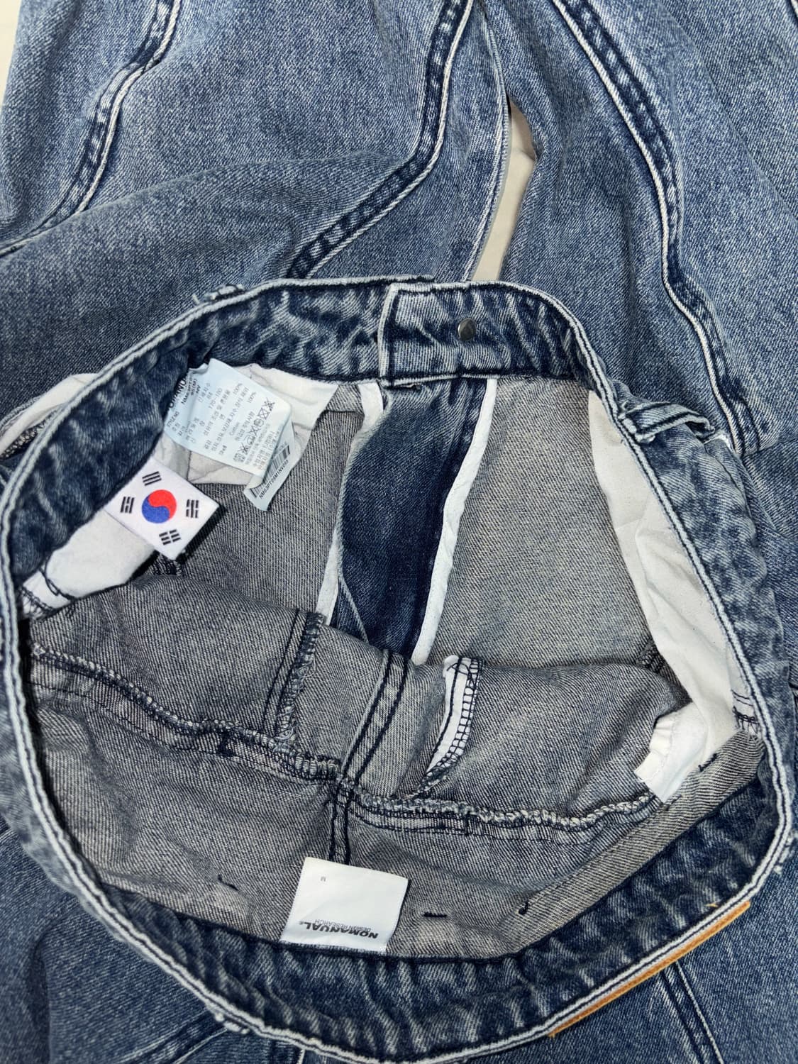노매뉴얼 데님팬츠 상품이미지3