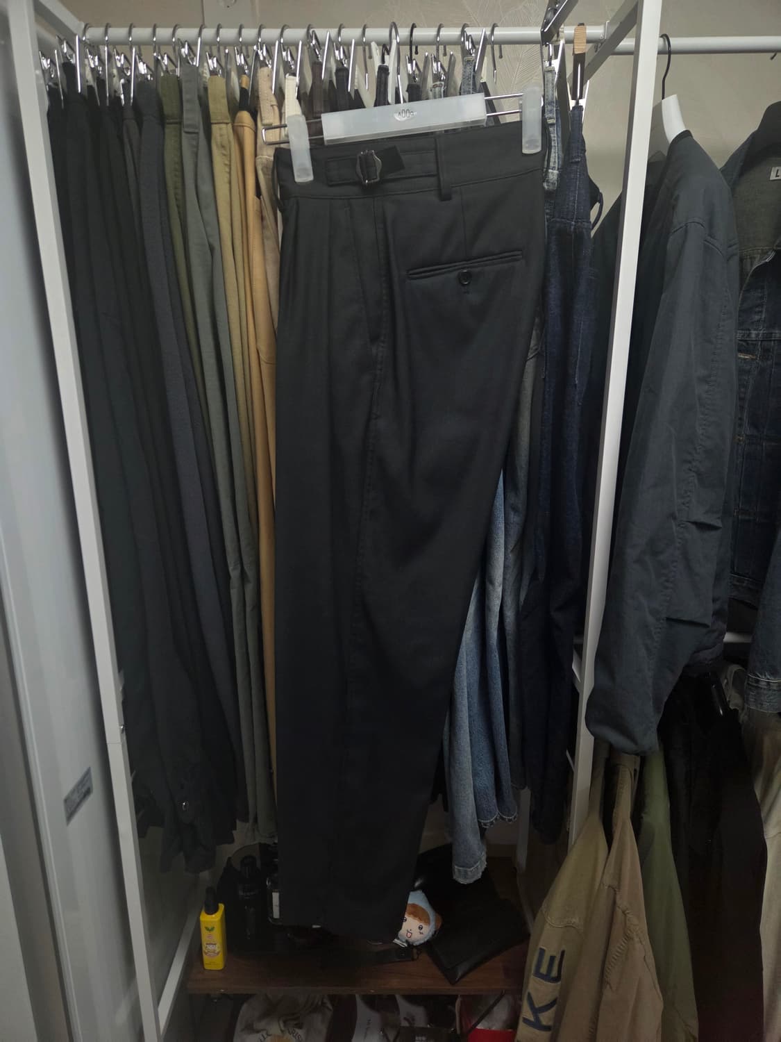 어나더오피스 산티아고 슬랙스 스탠다드 차콜 00 상품이미지4